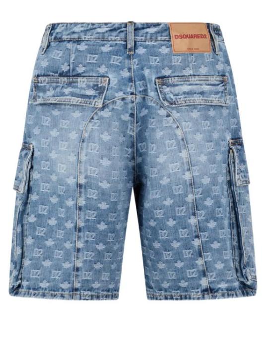 26SS 디스퀘어드2 숏팬츠 S74MU0980D30023 470 NAVY BLUE - DSQUARED2