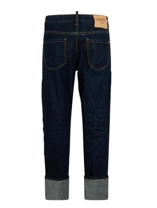 26SS 디스퀘어드2 스트레이트 팬츠 S75LB1163S30833 470 NAVY BLUE - DSQUARED2
