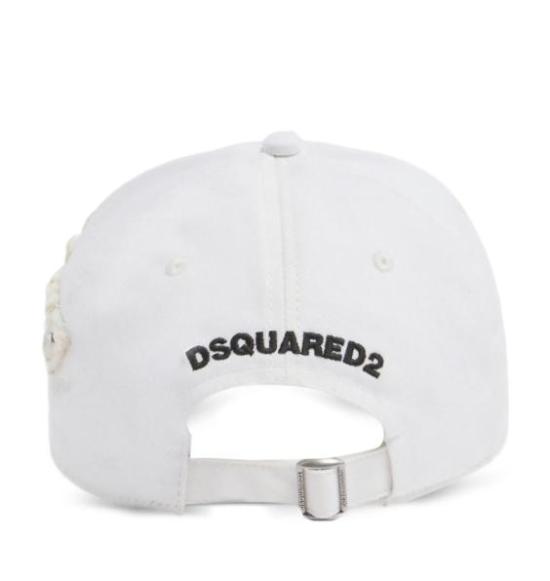 26SS 디스퀘어드2 모자 BCM099705C00001 1062 BIANCO - DSQUARED2