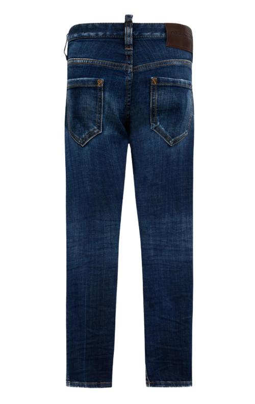 26SS 디스퀘어드2 스트레이트 팬츠 S75LB1150S30664 470 NAVY BLUE - DSQUARED2