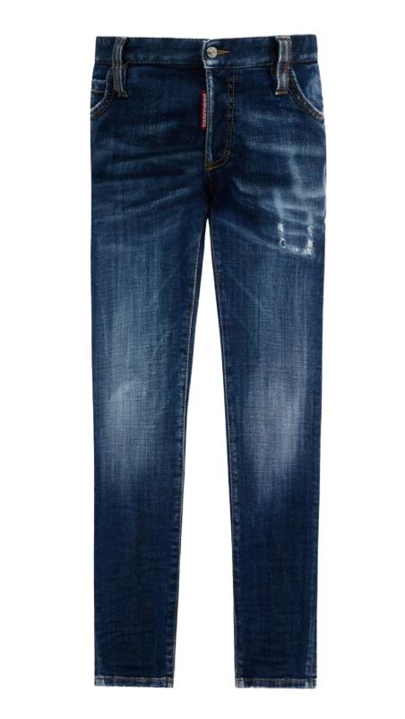 26SS 디스퀘어드2 스트레이트 팬츠 S75LB1150S30664 470 NAVY BLUE