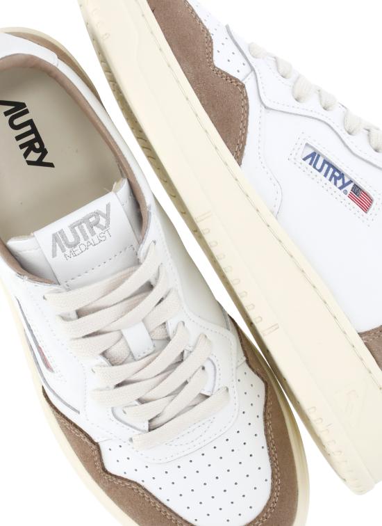 26SS 오트리 메달리스트 로우 스니커즈 AULW FT02WHT ANTIL White - AUTRY