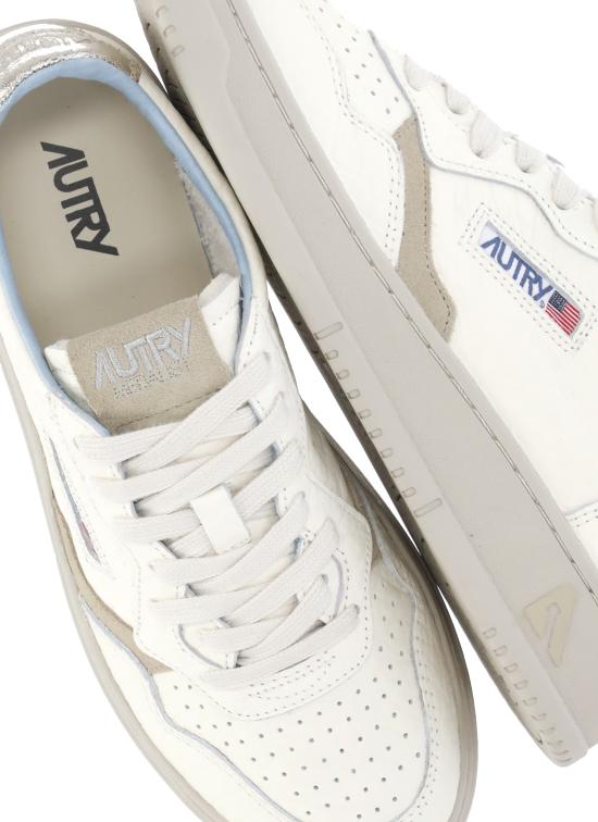 26SS 오트리 메달리스트 로우 스니커즈 AULW NE15PLAT SPON Ivory - AUTRY
