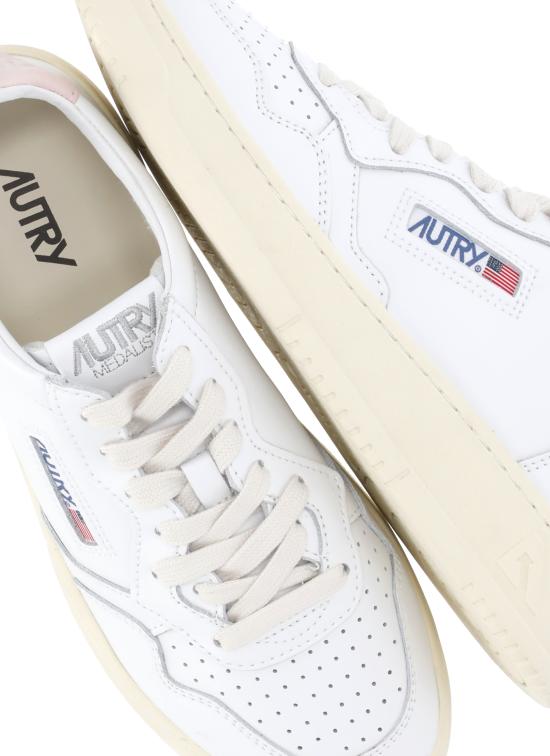 26SS 오트리 메달리스트 로우 스니커즈 AULW LL16WHT PINK White - AUTRY
