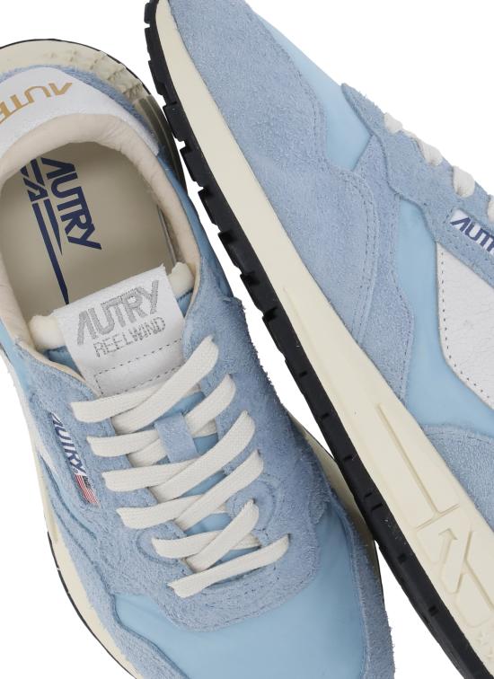 26SS 오트리 릴윈드 스니커즈 WWLW NC34WHT FORGET Light Blue - AUTRY