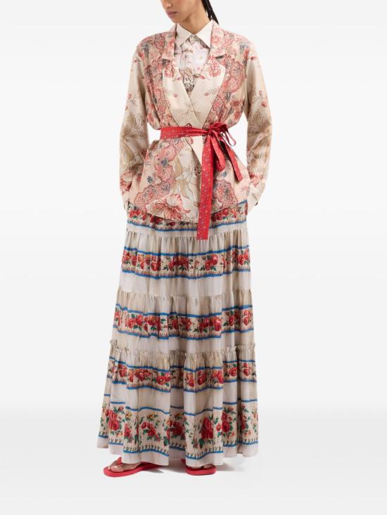 26SS 피에르루이마샤 미디 스커트 ALOE S GO12166 518272 101 Red - PIERRE LOUIS MASCIA