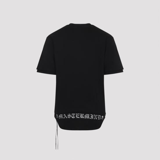 26SS 마스터마인드 폴로 티셔츠 MJ26EE1TS094 019 BLACK BLACK - MASTERMIND