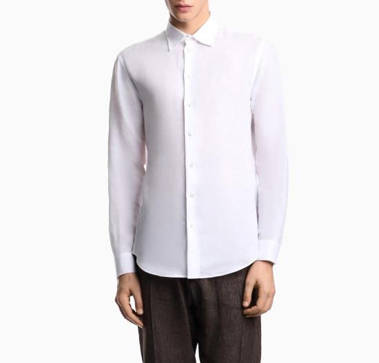  엠포리오 아르마니 폴로 티셔츠 EM000099 AF20550 002 BRILLIANT WHITE - EMPORIO ARMANI