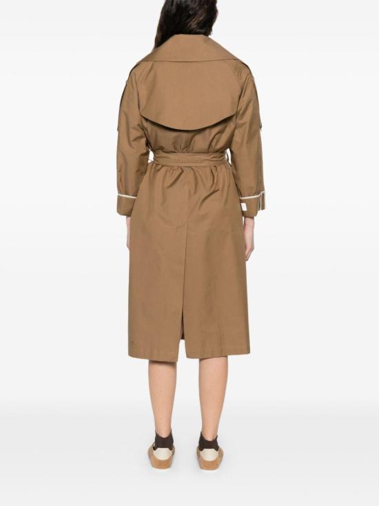 26SS 막스마라 더 큐브 트렌치 코트 2619021014600 004 BROWN - MAXMARA THE CUBE