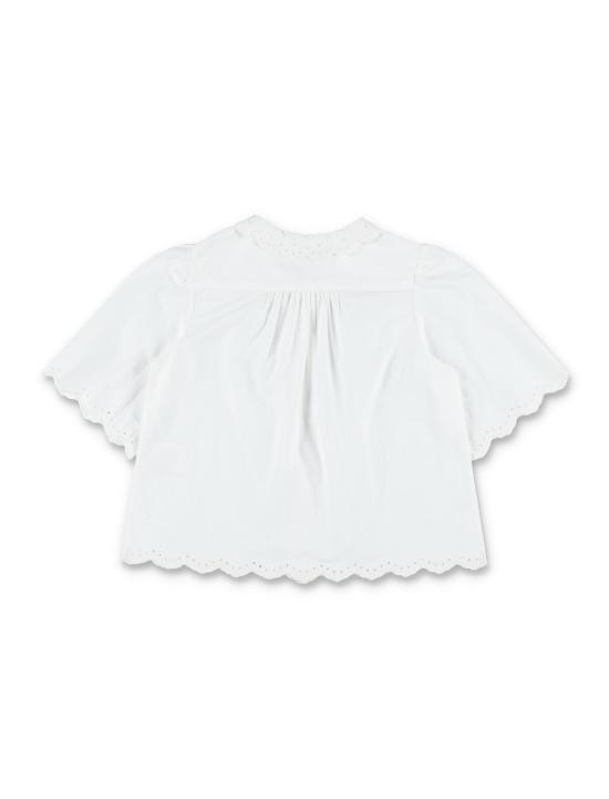 26SS [키즈] 봉쁘앙 셔츠 S06GBLW00029 002 BLANC LAIT - BONPOINT