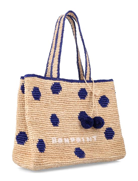 26SS [키즈] 봉쁘앙 토트백 S06GBAW00006 770B NAVY POLKA DOT - BONPOINT