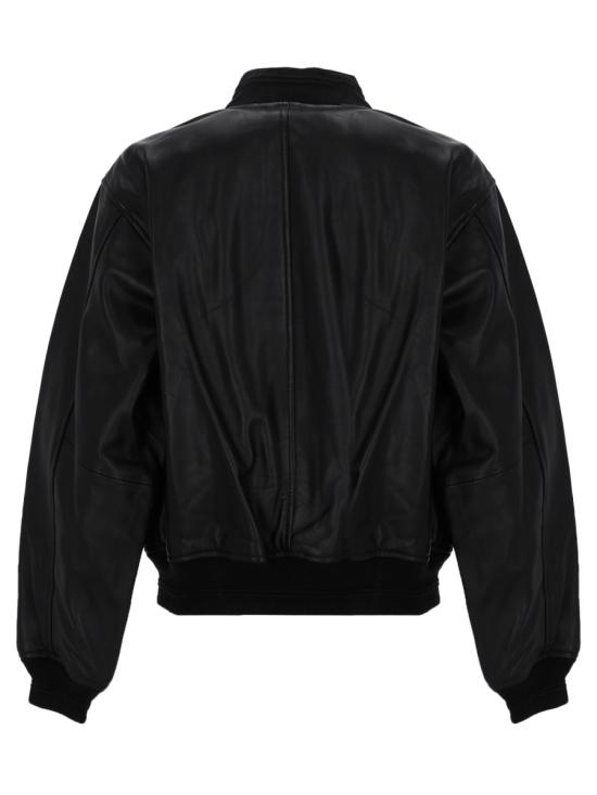 26SS 디젤 가죽 자켓 A20113 0PFAH9XX BLACK - DIESEL