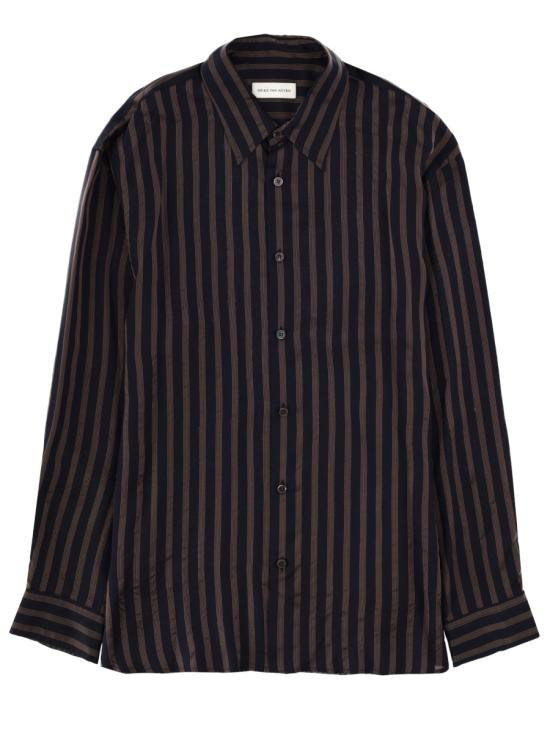 26SS 드리스 반 노튼 긴팔 셔츠 020732 3276509 BLUE