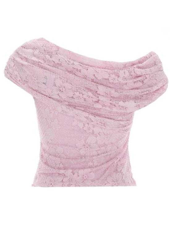 26SS 셀프 포트레이트 민소매 티셔츠 RS26 002T P PINK - SELF PORTRAIT