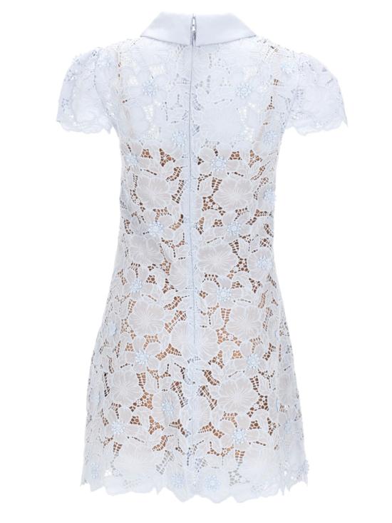 26SS 셀프 포트레이트 숏 원피스 RS26 171S BL BLUE AZURE - SELF PORTRAIT