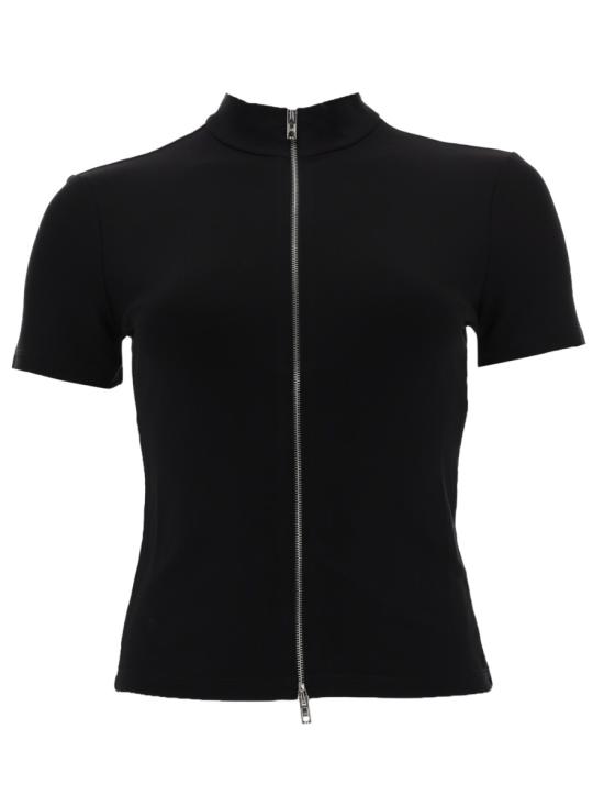 26SS 알렉산더 왕 반팔 티셔츠 1CC2261305 001 BLACK