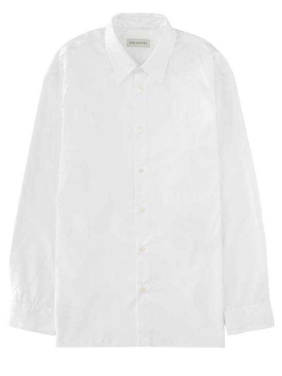 26SS 드리스 반 노튼 긴팔 셔츠 020732 3314001 WHITE