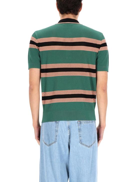 26SS 드리스 반 노튼 폴로 티셔츠 021218 3701609 GREEN - DRIES VAN NOTEN