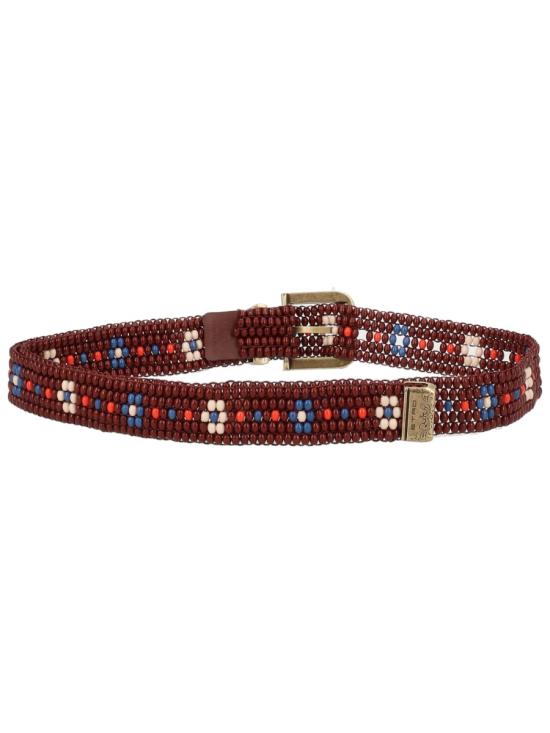 26SS 에트로 레귤러 벨트 WP3B0092 AR499S9825 BORDEAUX - ETRO