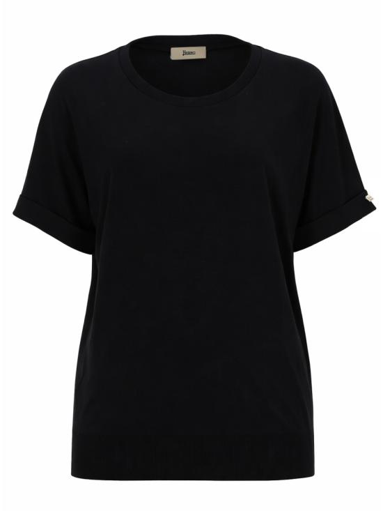 26SS 에르노 반팔 티셔츠 JG000312D 520569300 BLACK
