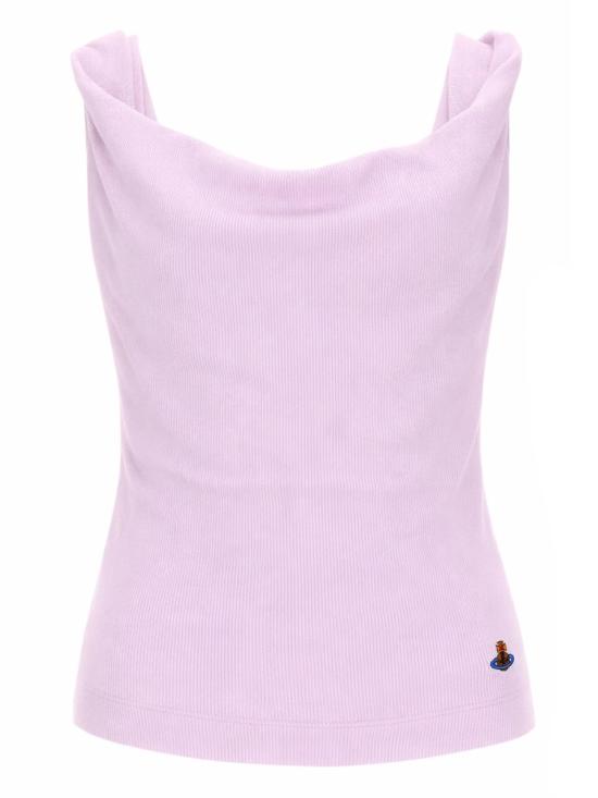 26SS 비비안웨스트우드 민소매 티셔츠 1504000B J009CJ402 POWDER