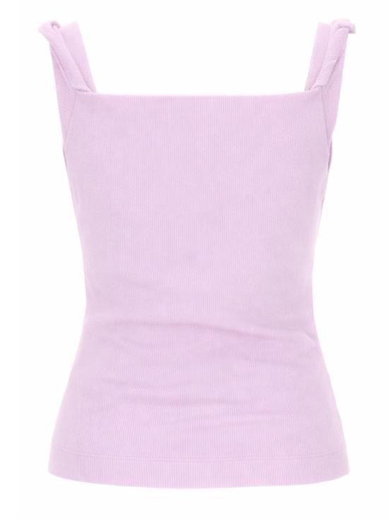 26SS 비비안웨스트우드 민소매 티셔츠 1504000B J009CJ402 POWDER - VIVIENNE WESTWOOD