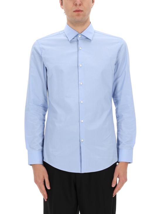 26SS 휴고보스 긴팔 셔츠 50289499 10181991459 AZURE - HUGO BOSS