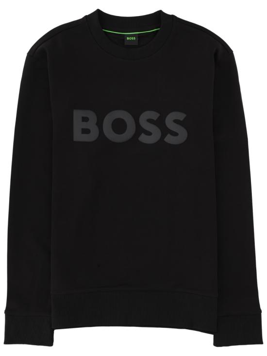 26SS 보스 긴팔 티셔츠 50555516 10256713001 BLACK