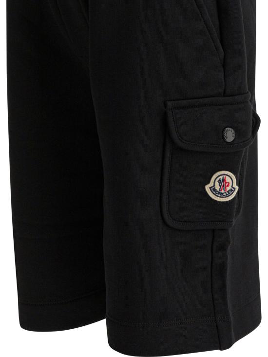 26SS [키즈] 몽클레어 스트레이트 팬츠 8H00008 89AKM999 Black - MONCLER