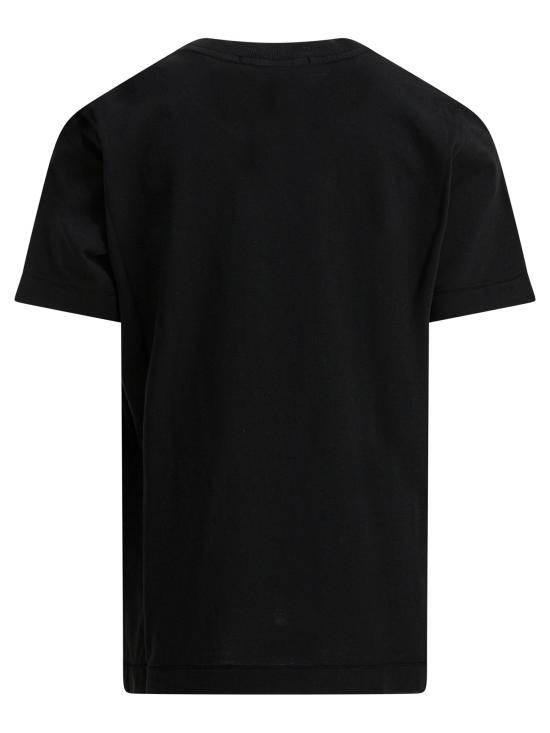 26SS [키즈] 스톤 아일랜드 티셔츠 2100002KS0047V0029 Black - STONE ISLAND