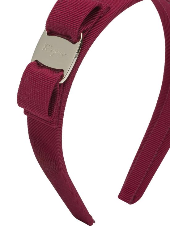 26SS 살바토레 페라가모 헤어 액세서리 0791460 Fuchsia - SALVATORE FERRAGAMO