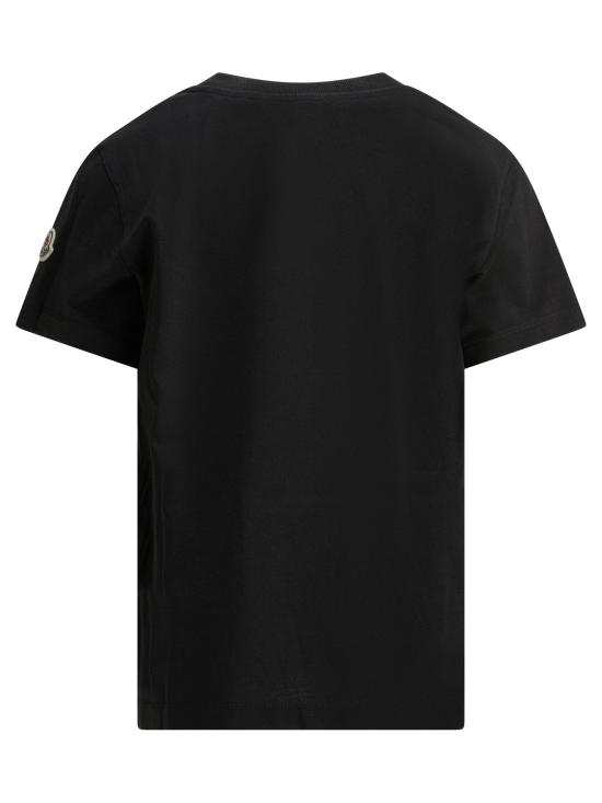 26SS [키즈] 몽클레어 티셔츠 8C00015 89AFV999 Black - MONCLER