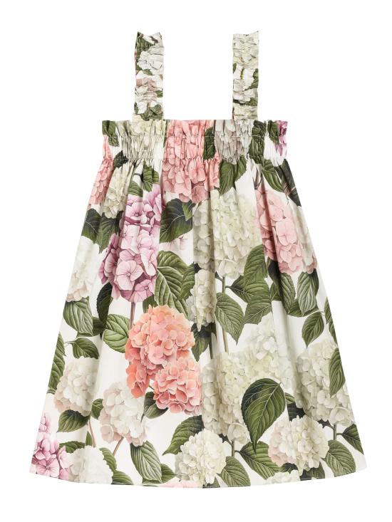 26SS [키즈] 돌체앤가바나 원피스 L54DN9 HS5T6HA5XG White - DOLCE & GABBANA