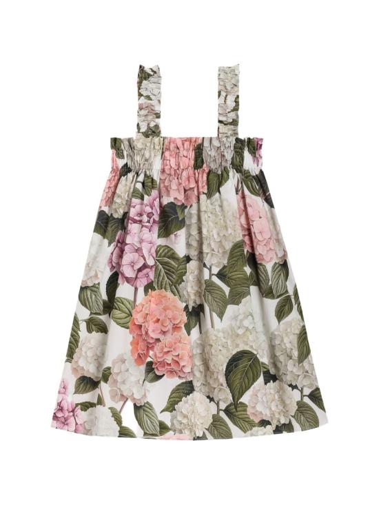 26SS [키즈] 돌체앤가바나 원피스 L54DN9 HS5T6HA5XG White - DOLCE & GABBANA