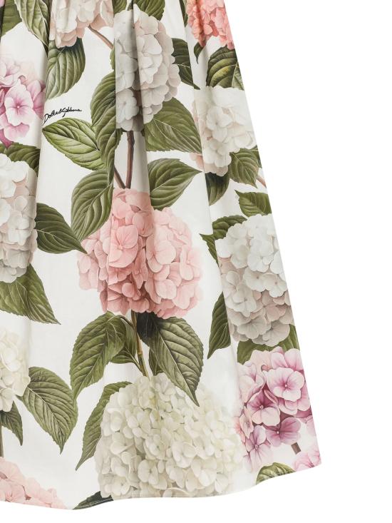 26SS [키즈] 돌체앤가바나 원피스 L54DN9 HS5T6HA5XG White - DOLCE & GABBANA