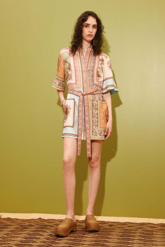  알레메 숏 원피스 알레마이스 알베르타 미니 드레스