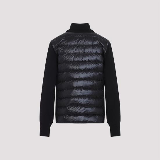  몽클레어 가디건 몽클레르 트리코  블랙 - MONCLER
