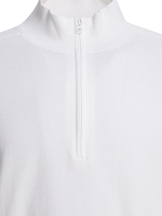 26SS 씨피 컴퍼니 집업 니트 20CLKN064A110578A103 White - C.P. COMPANY
