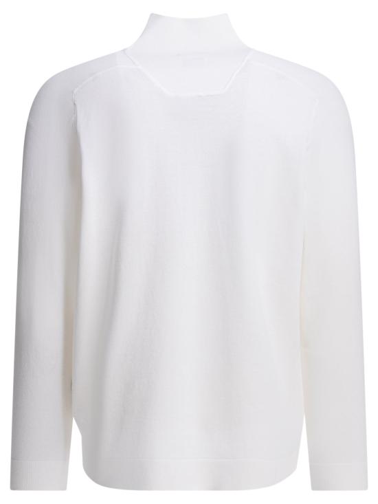 26SS 씨피 컴퍼니 집업 니트 20CLKN064A110578A103 White - C.P. COMPANY