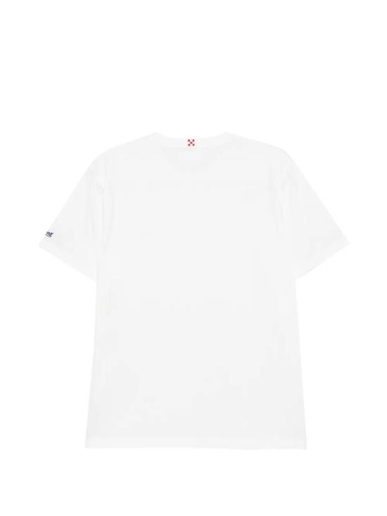 26SS 세인트바쓰 반팔 티셔츠 AUS0001 01982L INVEST DONT SPEND 01N EMB - MC2 SAINT BARTH