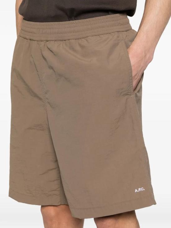 26SS 아페쎄 숏팬츠 PAAGY H18043 BAC DARK BEIGE - A.P.C.