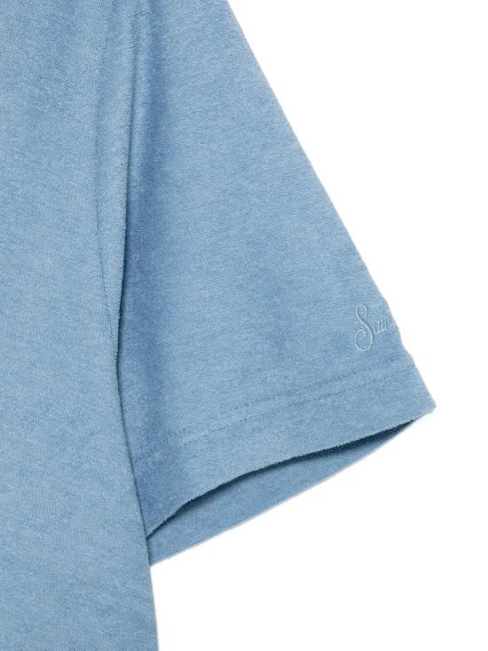 26SS 세인트바쓰 폴로 티셔츠 JER0001 00153L TERRY 33 DUSTY BLUE - MC2 SAINT BARTH