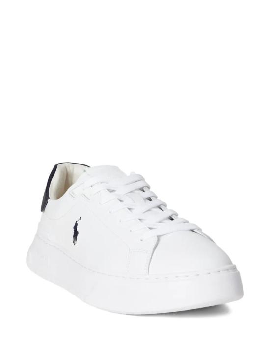 26SS 랄프 로렌 스니커즈 809974097001 WHITE NAVY - RALPH LAUREN
