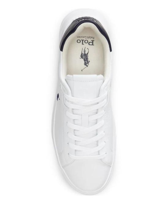 26SS 랄프 로렌 스니커즈 809974097001 WHITE NAVY - RALPH LAUREN