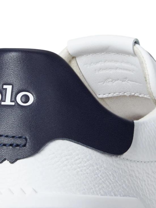 26SS 랄프 로렌 스니커즈 809974097001 WHITE NAVY - RALPH LAUREN
