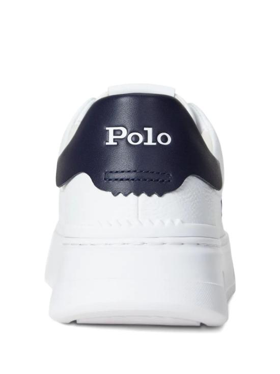 26SS 랄프 로렌 스니커즈 809974097001 WHITE NAVY - RALPH LAUREN