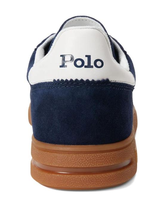 26SS 랄프 로렌 스니커즈 809978008001 NAVY DECKWASH WHITE - RALPH LAUREN