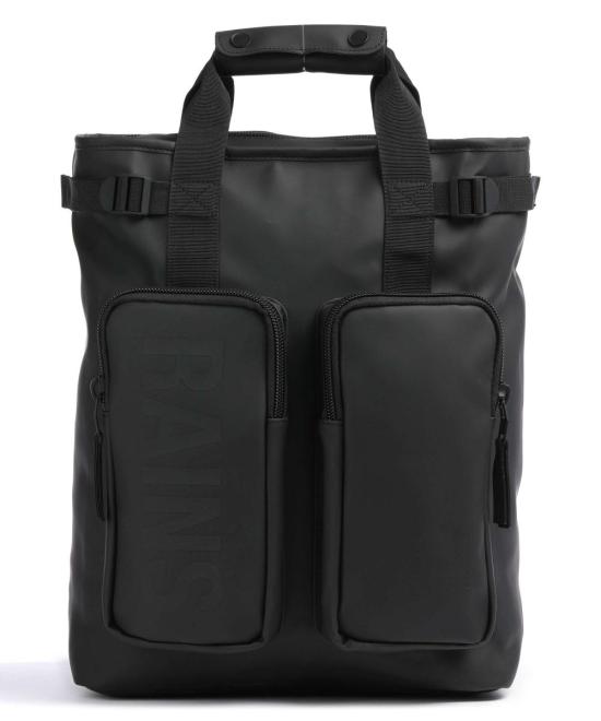 26SS 레인스 백팩 14240 01 BLACK