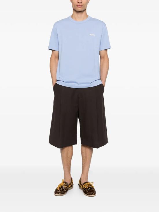 26SS 아페쎄 반팔 티셔츠 COHBQ H26391 TIB BLEU CLAIR ECRU - A.P.C.