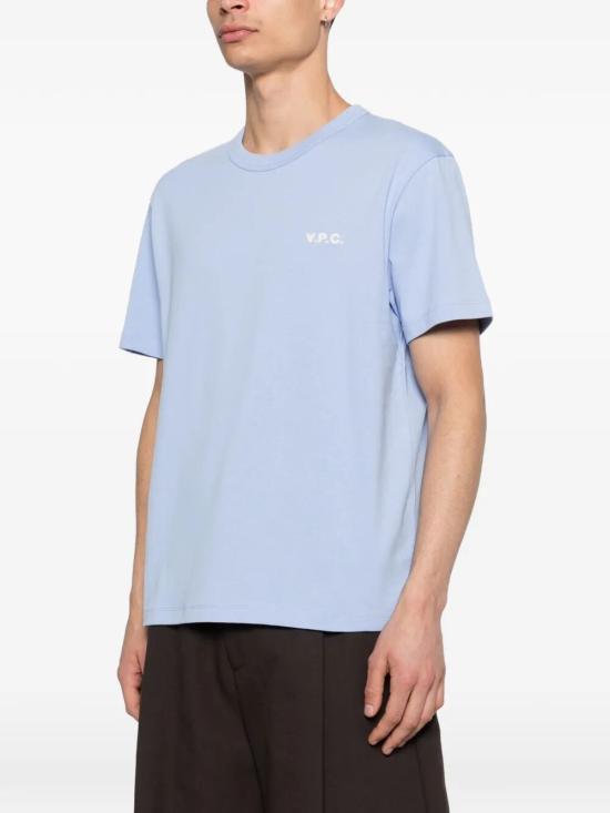 26SS 아페쎄 반팔 티셔츠 COHBQ H26391 TIB BLEU CLAIR ECRU - A.P.C.